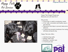 Tablet Screenshot of happytailspetsvcs.com